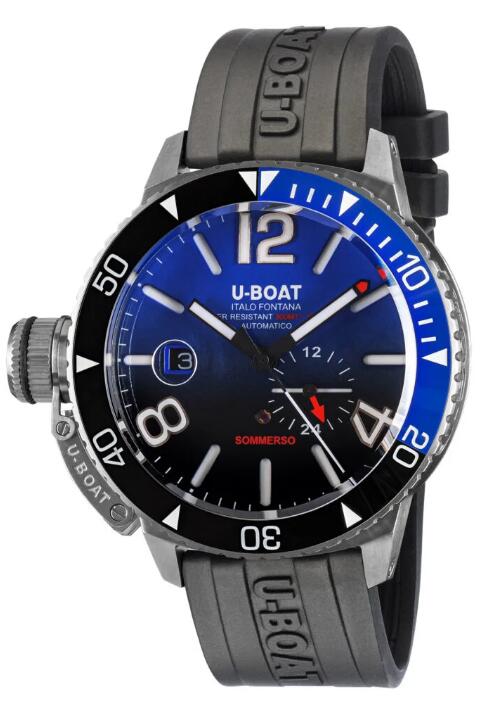 Replica U-BOAT Watch Somerso Ceramic Blue 9519